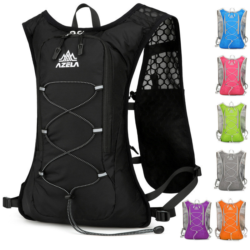 【Pronta Entrega】 Mochila de Hidratação Bicicleta Corrida Trilha Ciclismo Colete Impermeável Leve
