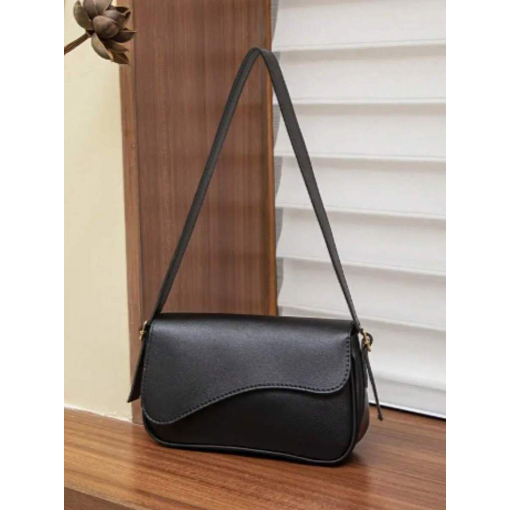 Bolsa Baguete Feminina de Ombro Elegante Alça Regulavel