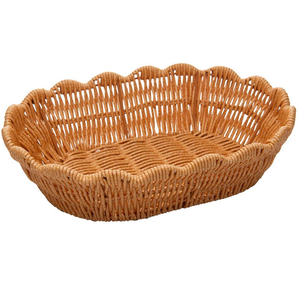 Cesta Terraço 28cm x 20cm x 8cm Rattan Lyor