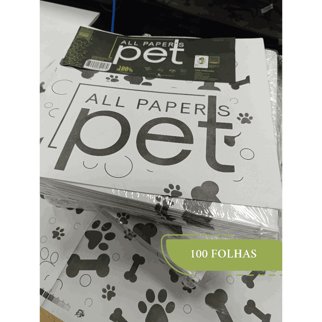 Jornal Higiênico Pet - All Papers 100 Folhas