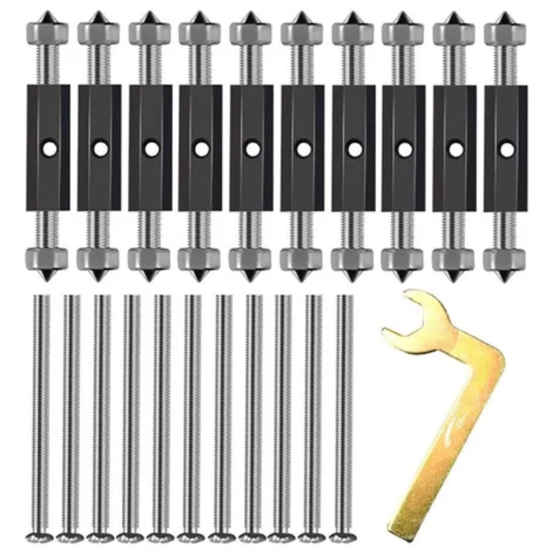 Kit 10 Unidades Reparo Salva Caixinha 4x2 Abas Quebradas