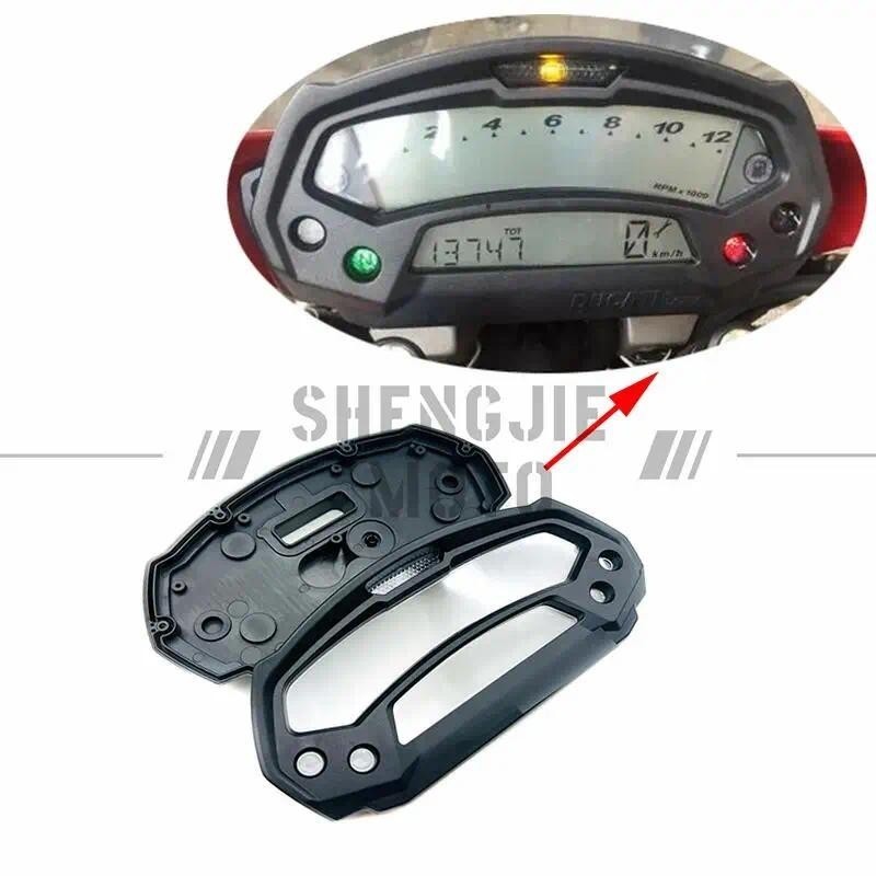 Para DUCATI Monster 695 696 795 796 M1100 Velocímetro Instrumento Caso Medidor Odômetro Tacômetro Habitação Coverauto Pe