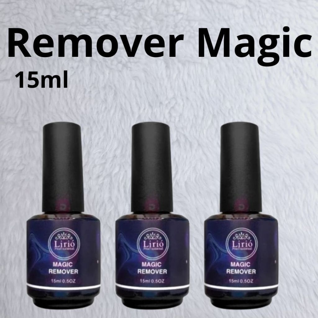 Removedor de unha de gel - MAGIC REMOVER 15 ML alongamento de unha removedor JH