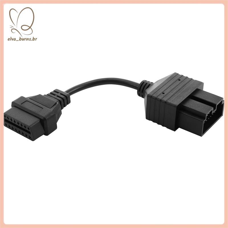 [elva_burns.br] Cabo OBD 2 Para KIA 20 Pinos A 16 OBD2 Ferramenta De Diagnóstico Scanner Adaptador De Leitor De Código C