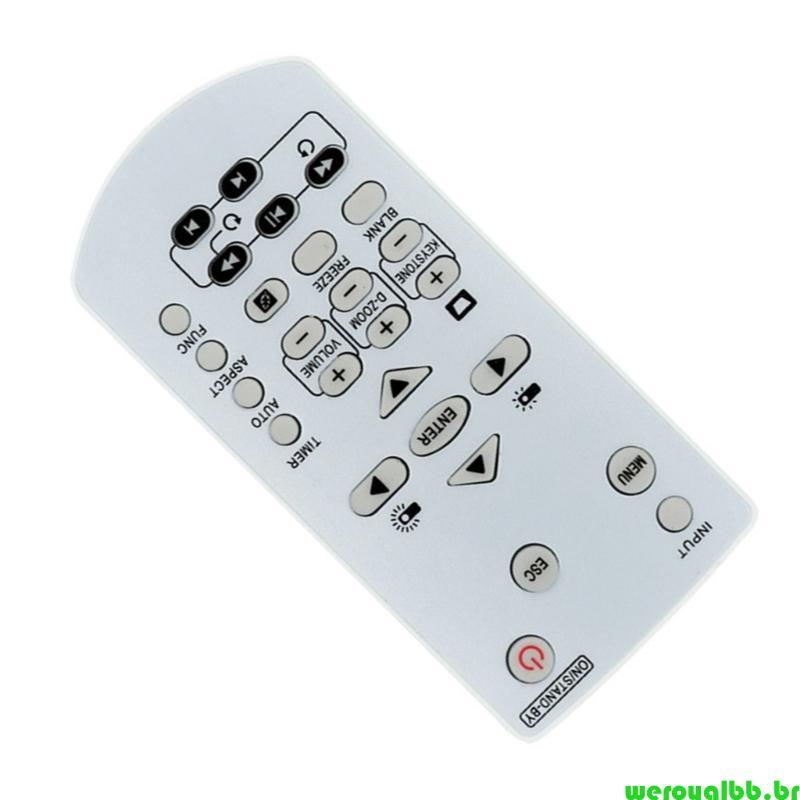 weroyalbb Durabilidade Controle Remoto Para Projetores XJV10X XJV110 XJF10X XJF20XN XJF100W Controlador Exiba Config