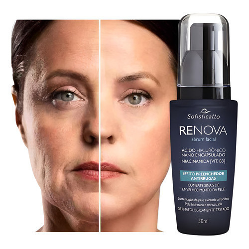 Creme Para Tirar Rugas Profundas Rejuvenescedor Anti-idade Serum Renova