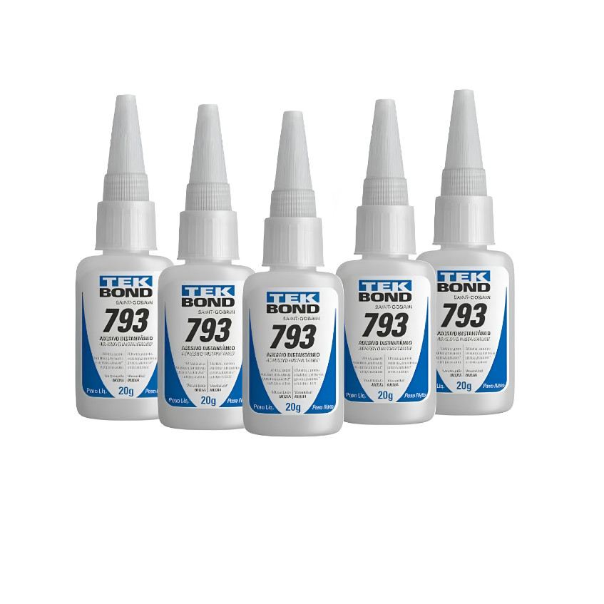 3/5/12 Cola Instantânea 793 20g Tek Bond Artesanato Acrigel Unha Postiça (S16)