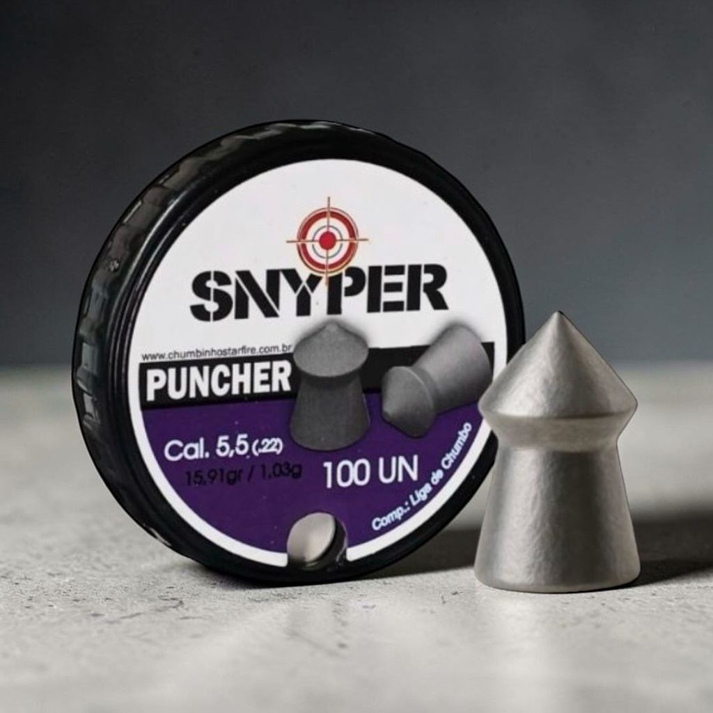 Chumbinho SNYPER Puncher 5.5mm 100 un