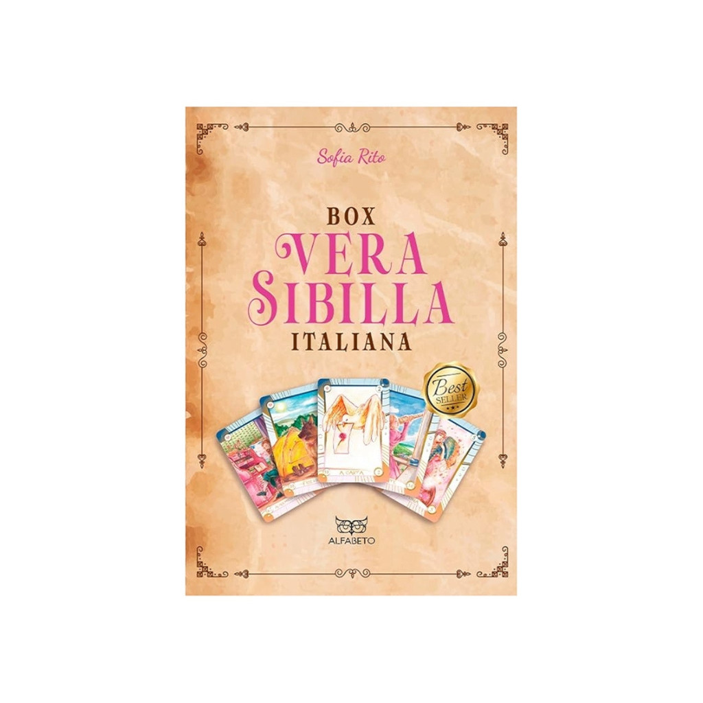 Box Vera Sibilla Italiana Baralho + Livro Edição Limitada