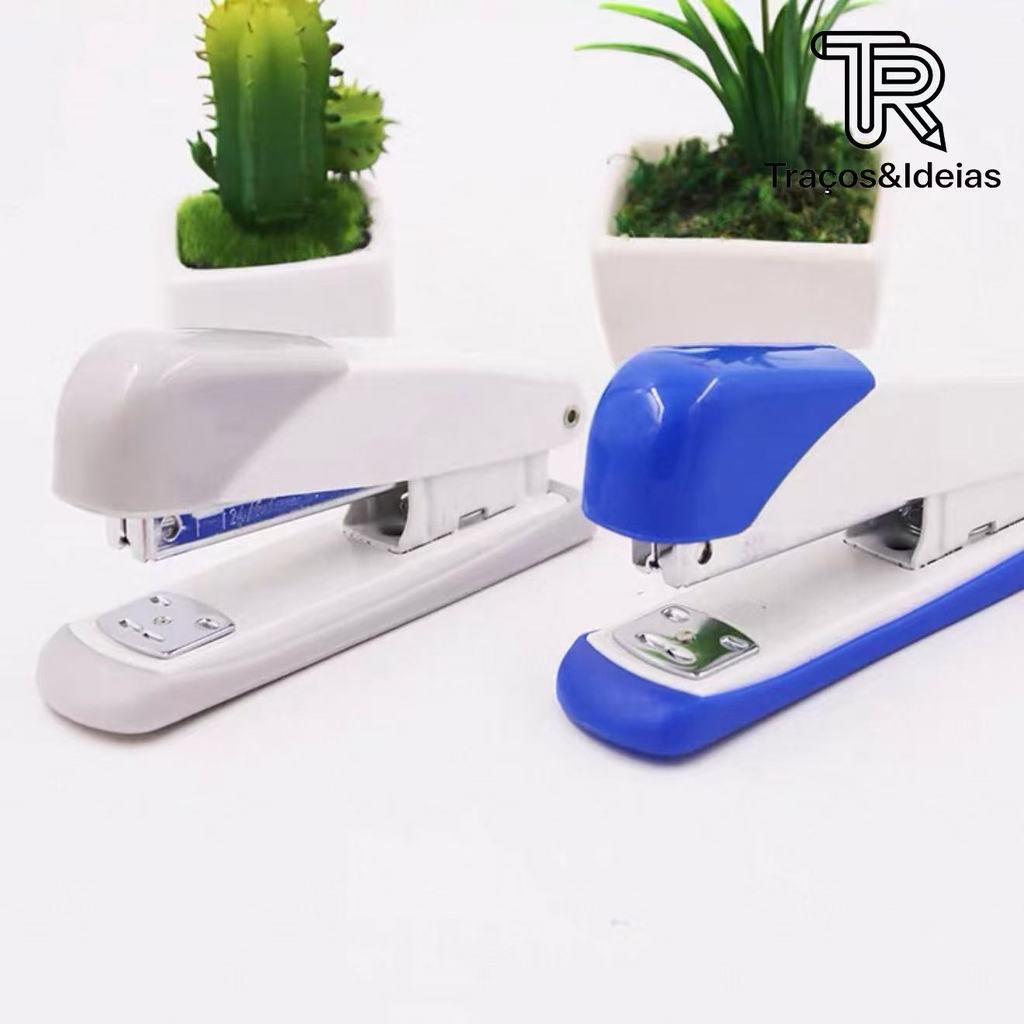 Grampeador de Escritório Resistente | Até 25 Folhas | Ideal para Home Office WJ-016