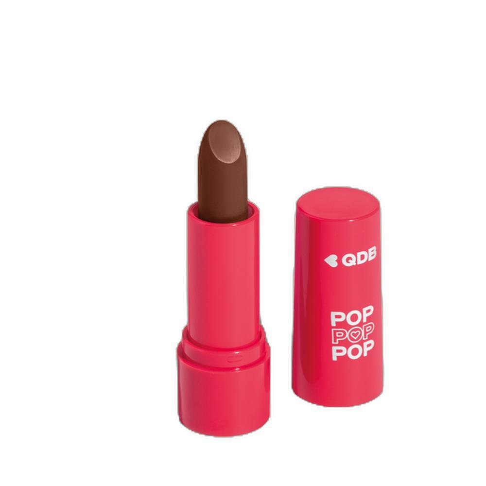 Quem Disse, Berenice? POP Batom Semi Matte Marrom Glacê 3,6g