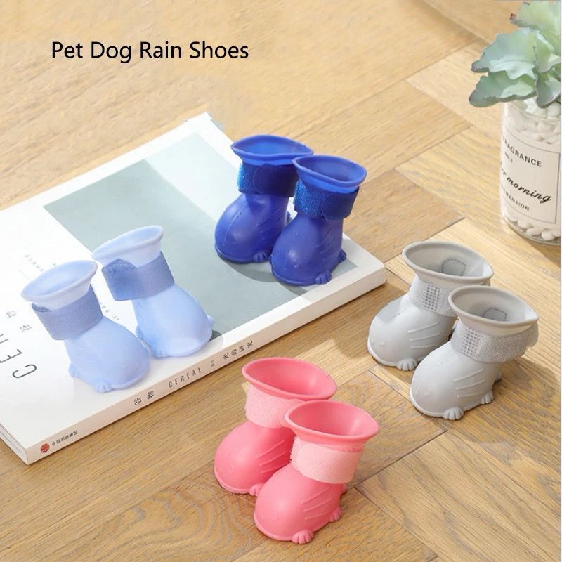 Sapatinho Pet Antiderrapante para Cachorro – Kit 4 Unidades com Ajuste em Velcro