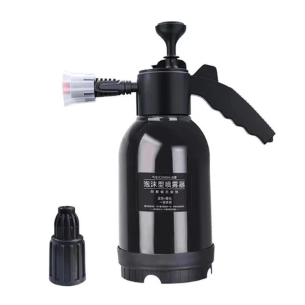 Borrifador Manual Snow Foam 2L com Pressão – Pulverizador Profissional para Limpeza e Uso Geral
