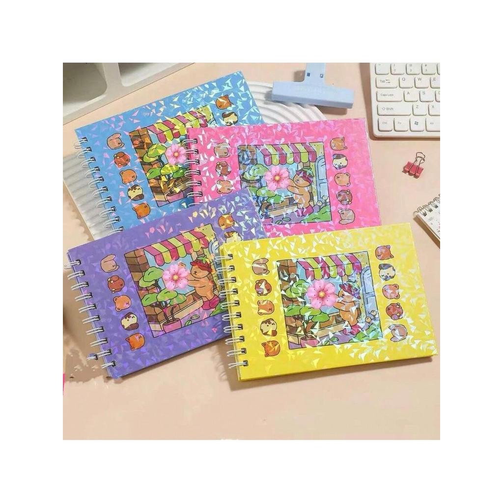 Livro de Colorir 50 Folhas Grossas Caderno de Desenho Pintura Ursinho Livrinho da Moda Ursinh
