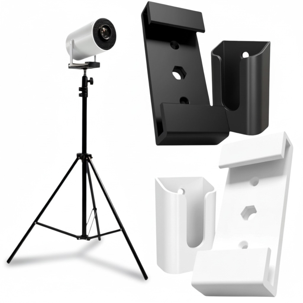 Kit Completo para Projetor HY300 – Com Suportes - Pronto para Instalar