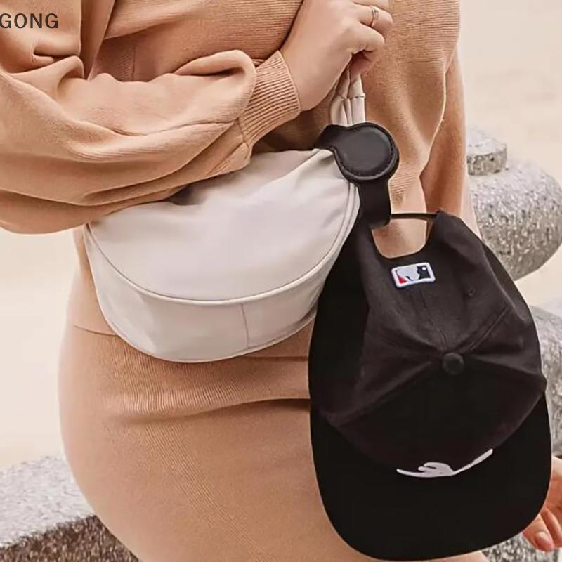 [BI] Clipe Magnético De Couro PU Para Organizador De Suporte De Chapéu Viagens Esportivas Bolsa De Golfe Bapa Easy Use B