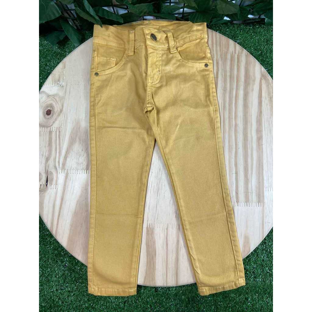 Calça Jeans Mostarda Infantil
