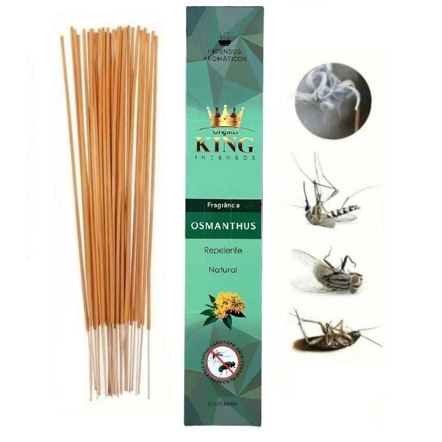 Kit 90 /150/270/360/450 palitos=3/5/9/12/15 Espirais repelentes de mosquitos, 30 unidades, aroma original de（Incenso-01）