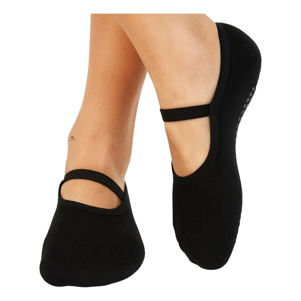 Kit 3 Pares Meias Sapatilha Antiderrapante – Pilates, Yoga, Ballet e Casa