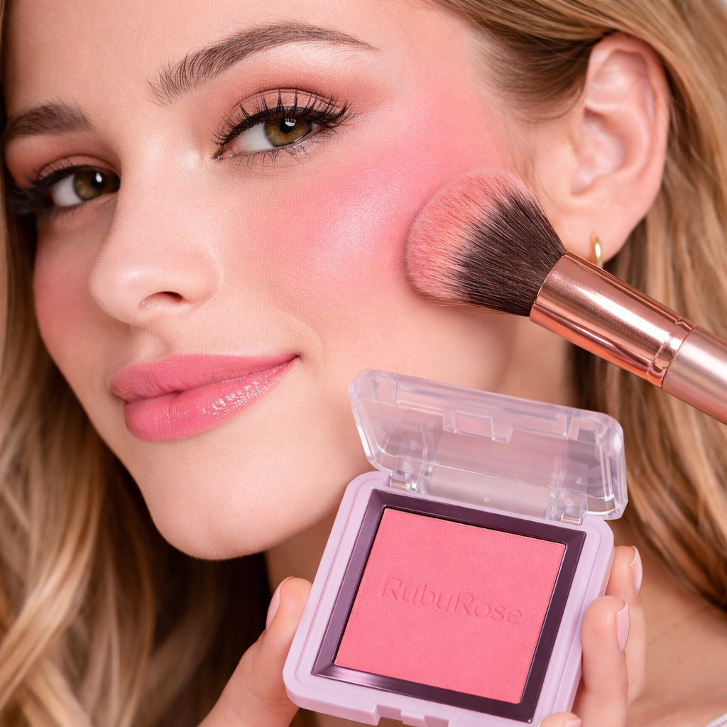 Blush Compacto BL10 BL20 BL30 BL40 Hbf8614 Ruby Rose