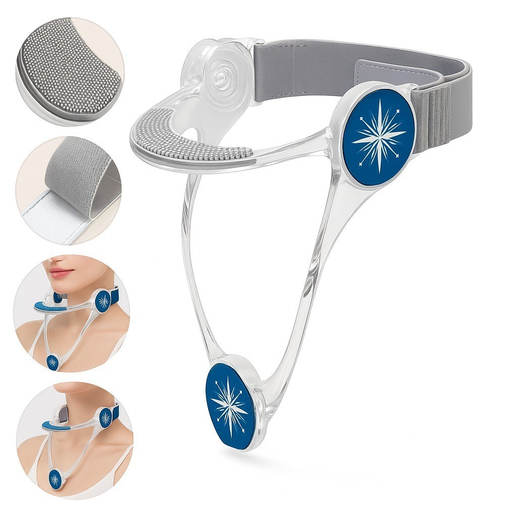 Colar Cervical Ortopédico Neck Brace  — Suporte Médico Ajustável Fisioterapia Para o Pescoço. P.HQ