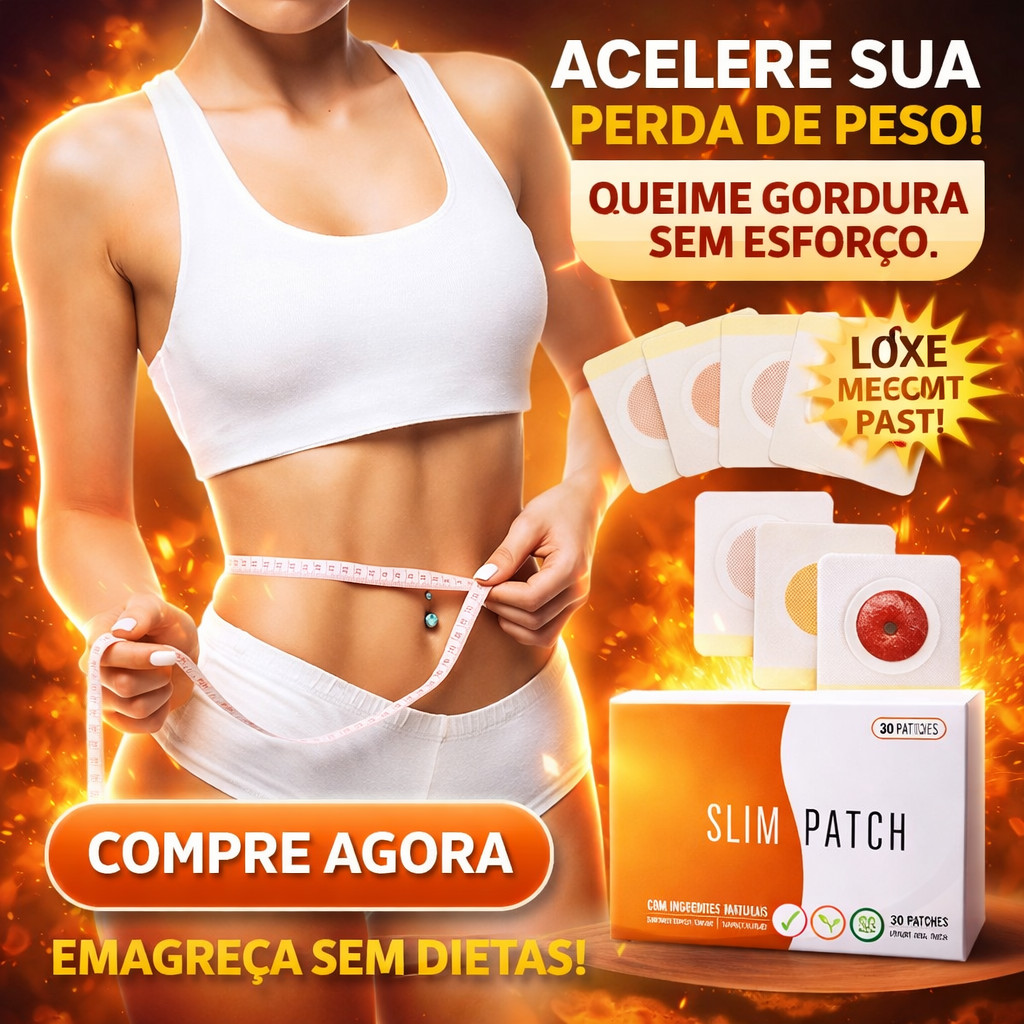 adesivo de emagrecer slim patch