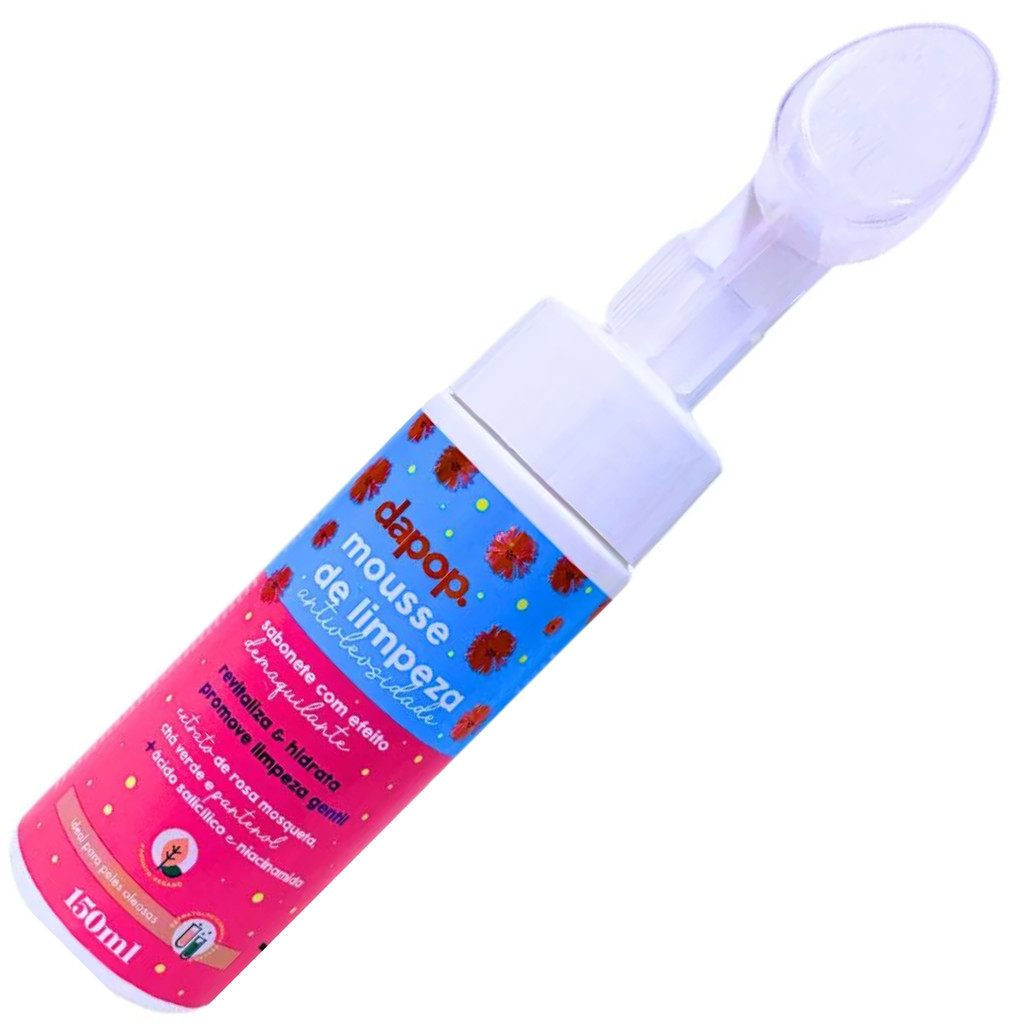 Mousse De Limpeza Antioleosidade Com Rosa Mosqueta E Ácido Salicílico Sabonete/Demaquilante