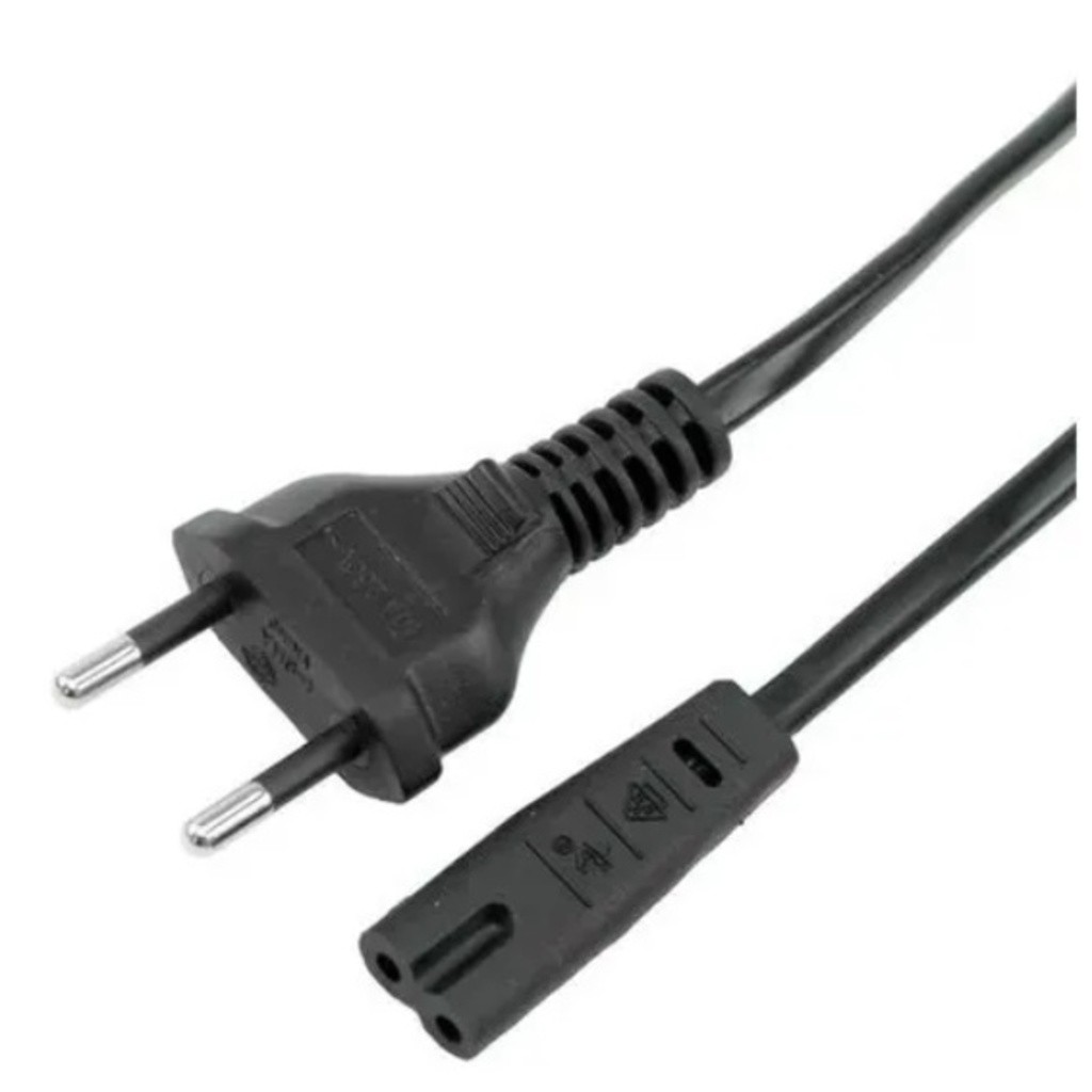 Cabos De Força 1,5 Metros Bipolar Tv Monitor Rádio Ps2 Ps3 Ps4 ∞