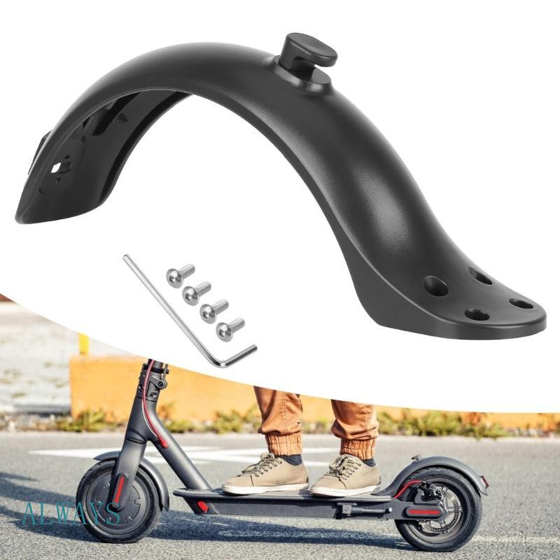 ALW Guarda-Lamas 4 Furos À Prova Respingos Projeta Pára Traseiros Para Scooters Elétricos