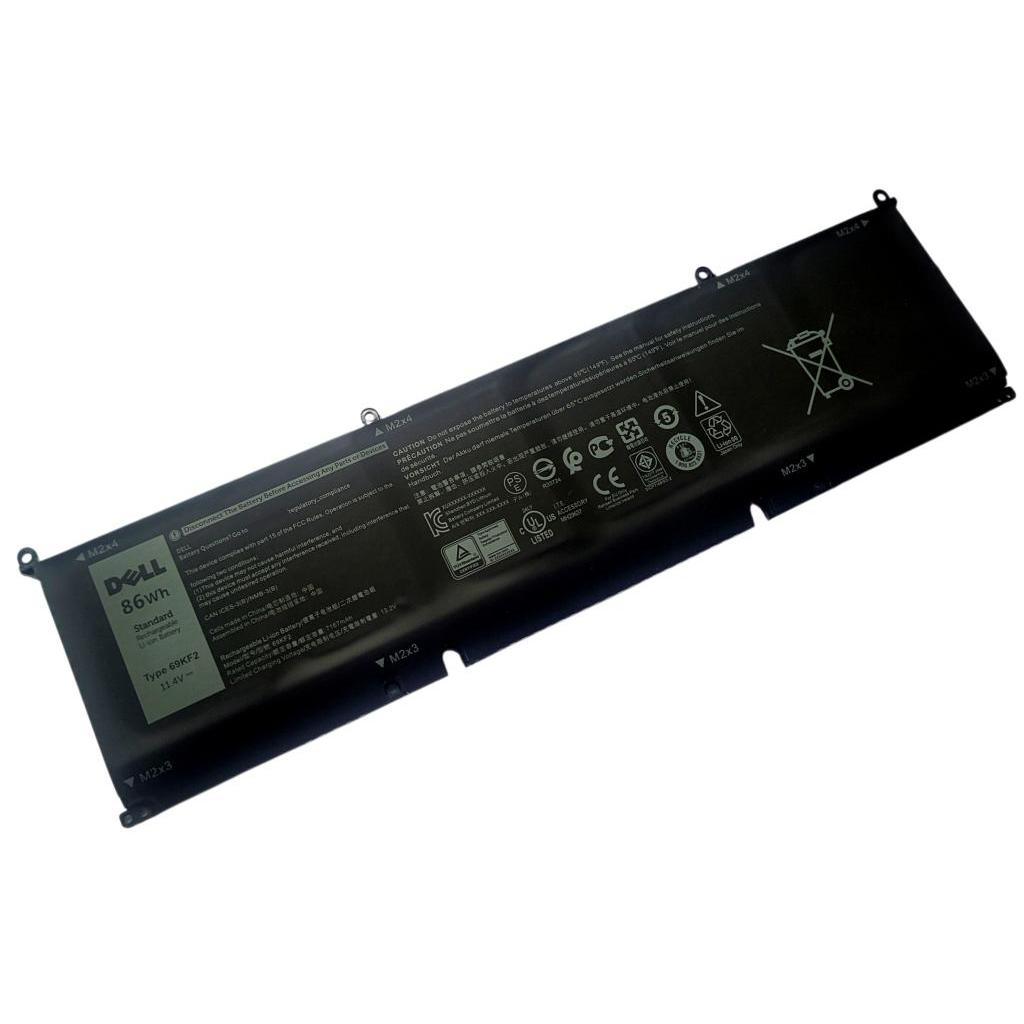 Bateria para Notebook Dell Part Number 69KF2 | 11,4V |86Wh