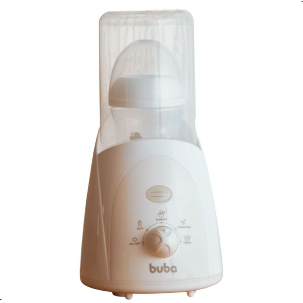 Aquecedor de Mamadeira Papinha Aquece e Esteriliza 3em1 Buba