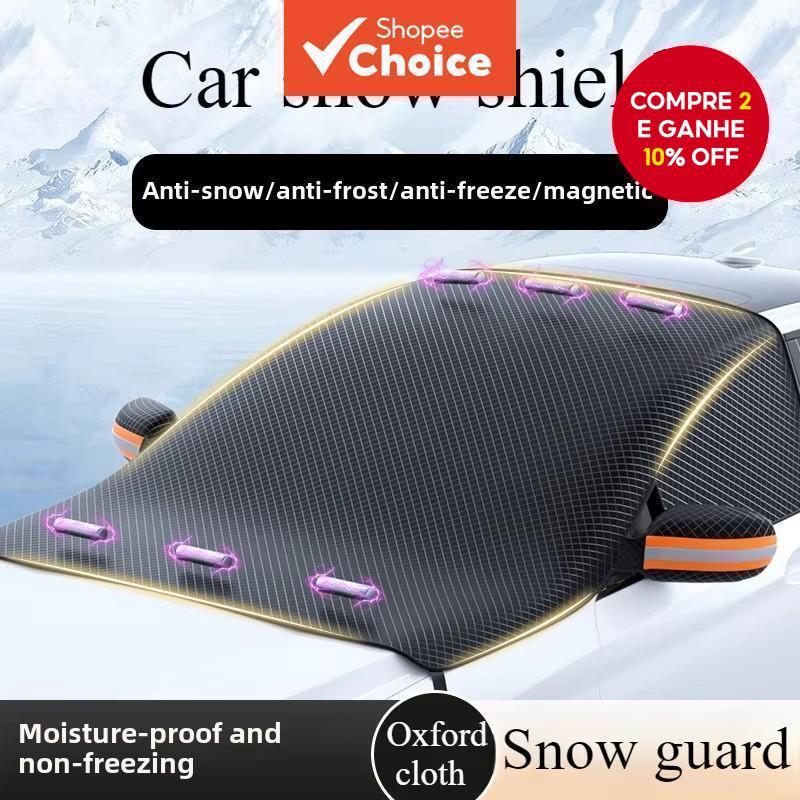  A capa de neve para carro com isolamento térmico, proteção solar e design magnético espessado para o para-brisa