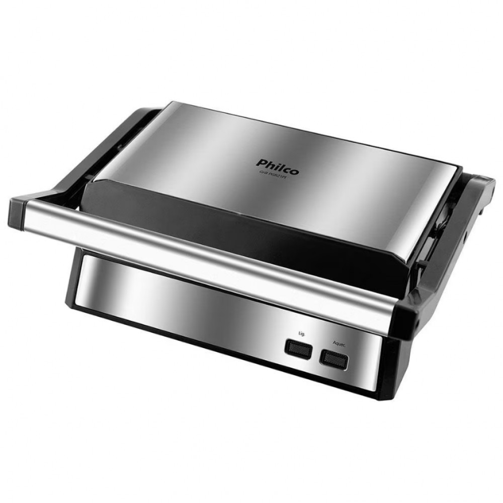 Grill e Sanduicheira PGR21PI em Aço Inox Philco