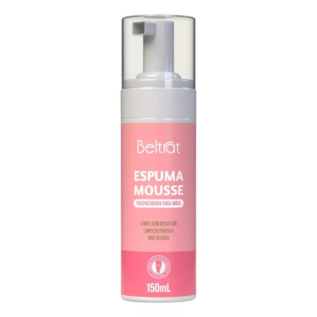 Beltrat Espuma Mousse Higienizadora Para Mãos 150ml - Lançamento