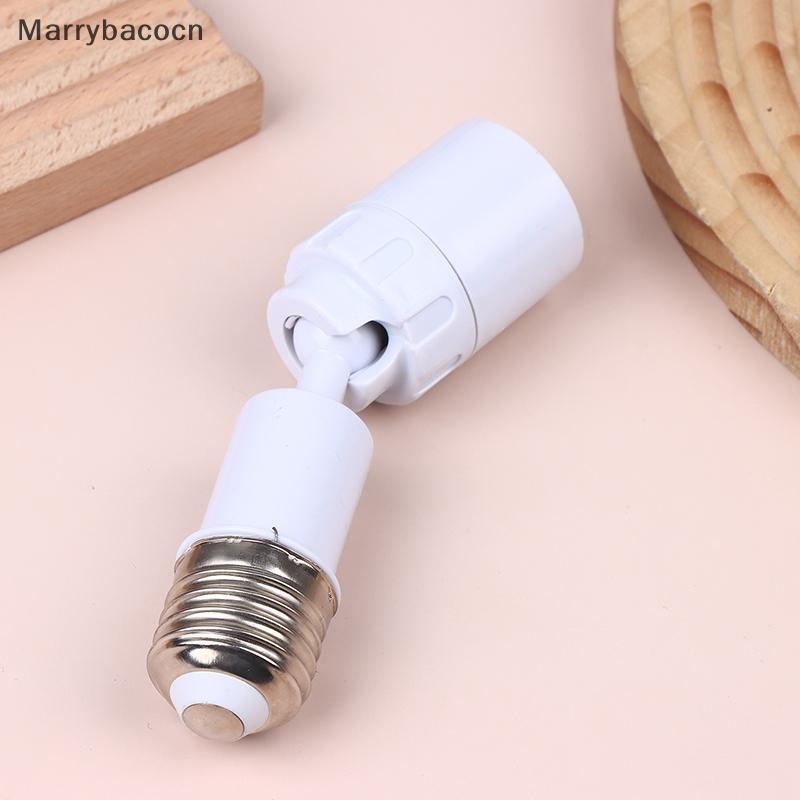 [MAR] Universal E27 A E27 LED Adaptador Extensor De Lâmpada Soet Luminária Giratória De 360 Graus E27 Base Ajustável COD