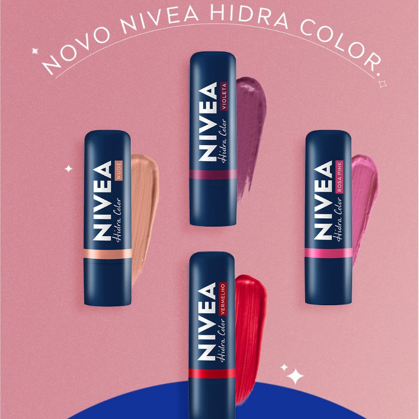 Hidratante labial nivea Color 4,8g