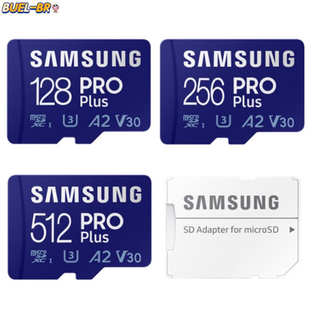 Ampla Compatibilidade Cartão De Memória Samsung PRO Plus Micro SD Para Celulares E Câmeras