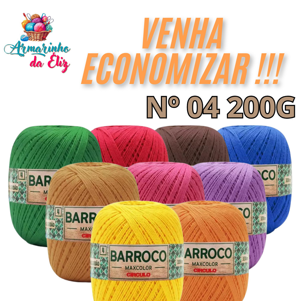 Barbante Barroco Nº 04 200g Circulo