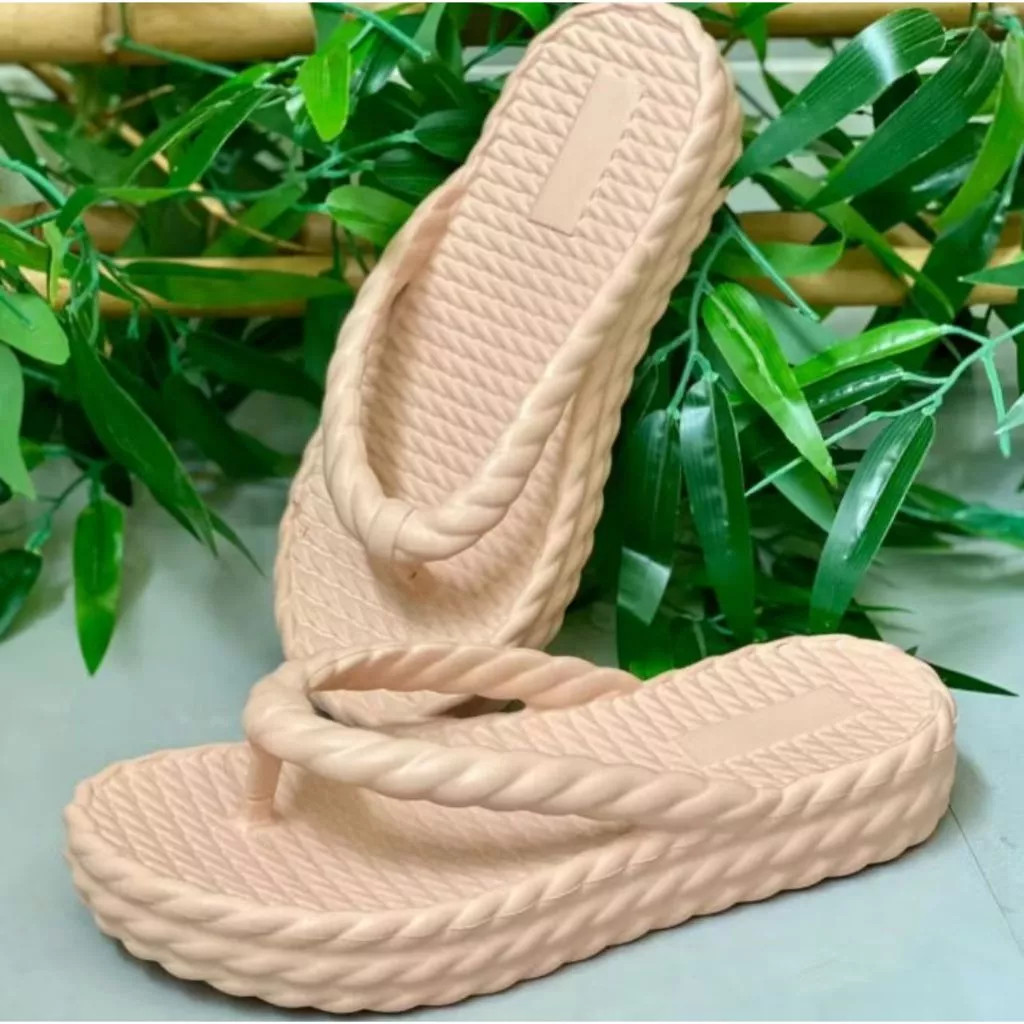 Chinelo Nuvem Feminino 34 ao 41 Plataforma Trançado Estilo Leve Macia Antiderrapante