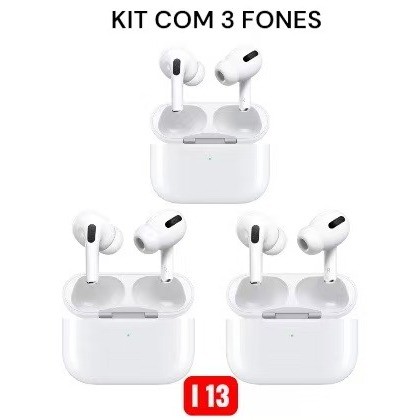 Fone De Ouvido Inpods 13 Bluetooth Sem Fio Com Ms esportivos Adequado Brancoicrofone Fone