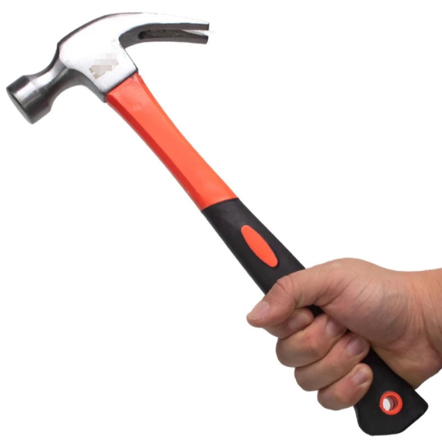 Martelo Unha Profissional Com Cabo Emborrachado Cabeça 27cm/34cm/16cm portátil kit 1/2 H-17