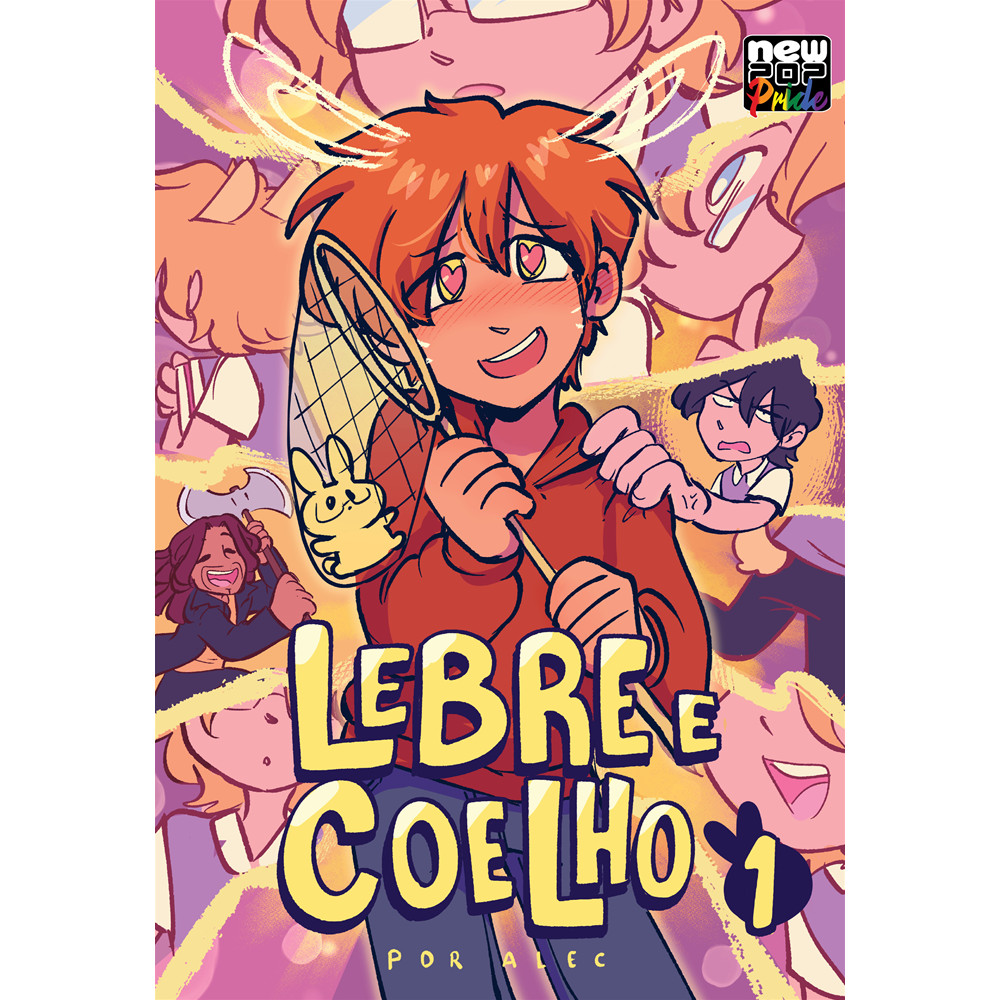 Mangá - Lebre e Coelho: Volume 01 (Full Color - Capa Nova) - por Alec - Editora New Pop ISBN 9788583627579