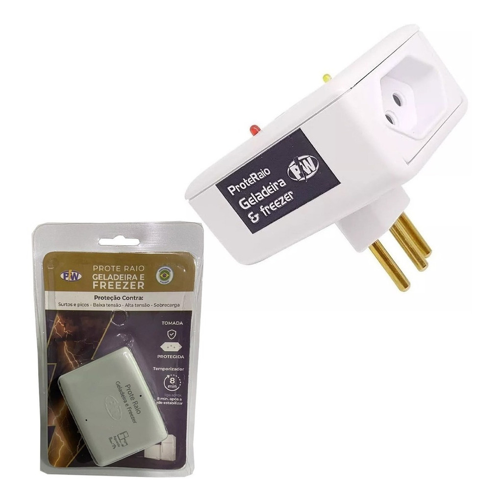Protetor De Geladeira Freezer Queda De Energia 127v Pw