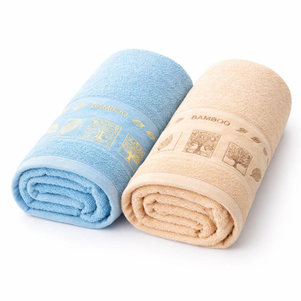 Kit 2 Toalhas de Banho Grande Algodão Premium Macias Luxo Conforto de Hotel