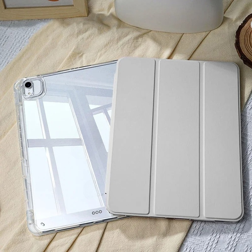 Capa iPad 3 dobrar HD acrílica magnética Comopativel Ipad 7 8 9 AIR 11 3 10 2 10 5 POL 10 geração A16 Ultra Resistente