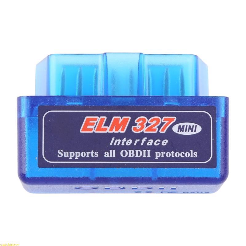 sunshineyy Leitor Código Profissional Scanner Automotivo 12V 45MA V 2 1 AndroidAdapter Elm 327 Suporta Ca
