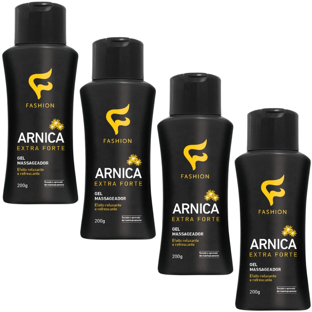 Gel para Massagem Arnica Extra Forte 200g - Fashion Cosméticos