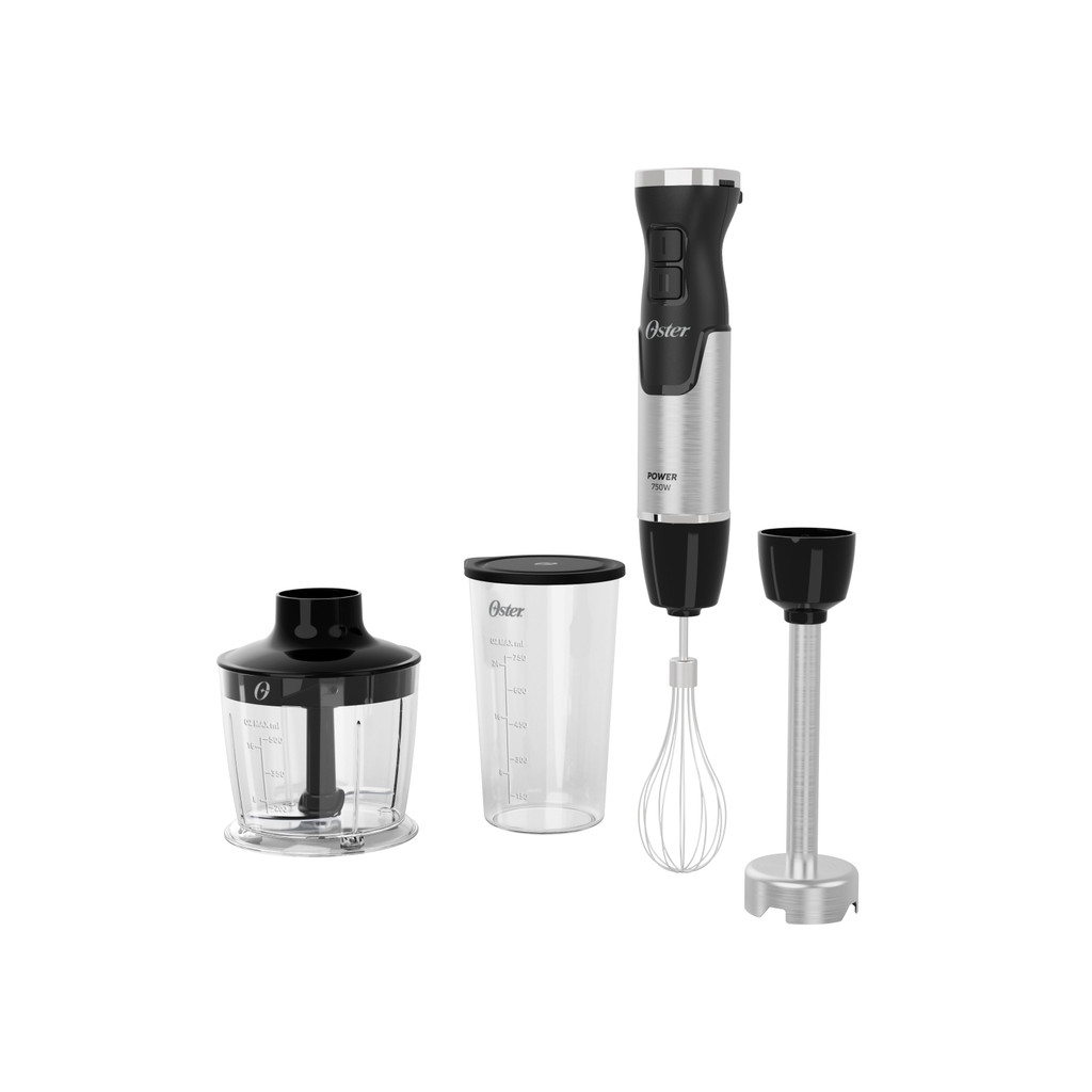Mixer Oster Power Black 127V 3 em 1 4 Lâminas Em Inox 750W Potente