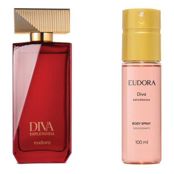 Kit Eudora Diva Esplêndida (colônia + Body Spray)
