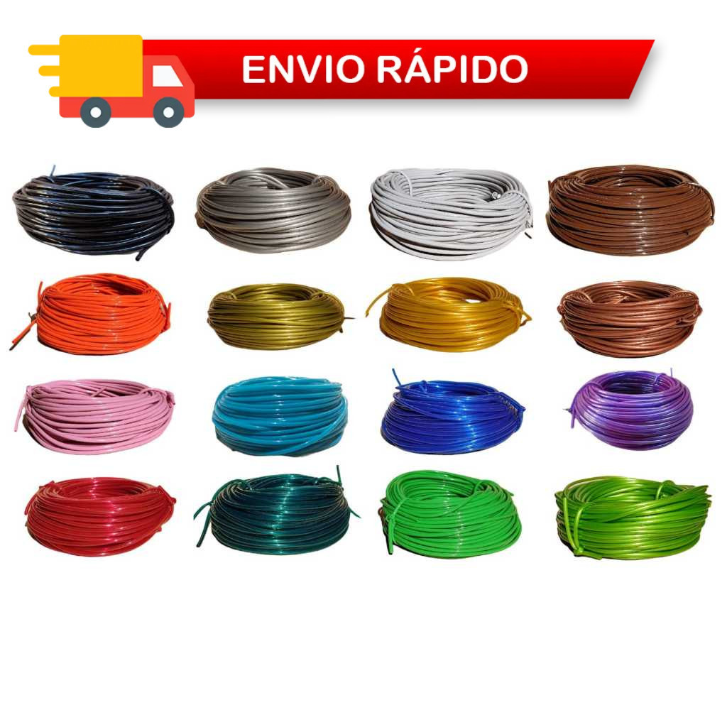 Kit 3kg de Cordinha Cordão de Enrolar Cadeira Macarrão Artesanato PVC Espaguete